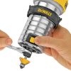 Dewalt 110V 7 Amp 1-1/4 HP Variable Speed Max Torque Corded Compact Router - DWP611
