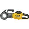 Dewalt 60V MAX FLEXVOLT Brushless Lithium-Ion Cordless Pipe Threader Kit with Die Heads and 2 Batteries (9 Ah) - DCE700X2K
