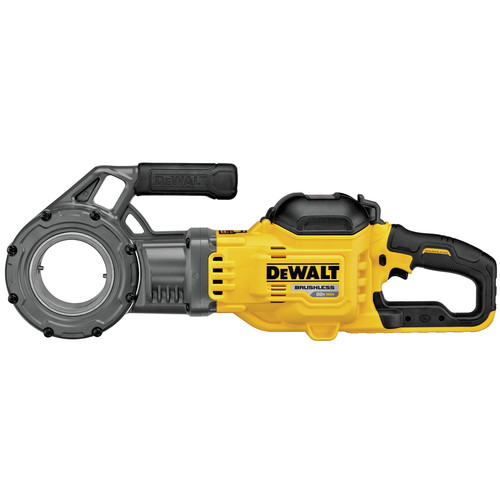 Dewalt 60V MAX FLEXVOLT Brushless Lithium-Ion Cordless Pipe Threader Kit with Die Heads and 2 Batteries (9 Ah) - DCE700X2K