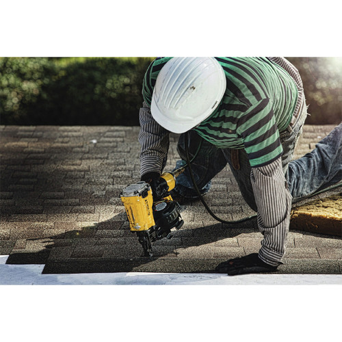 Factory Reconditioned Dewalt 15 Degree 1-3/4 in. Pneumatic Coil Roofing Nailer - DW45RNR