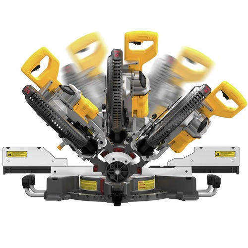 Dewalt 60V MAX Brushless Lithium-Ion Cordless 12 in. Double Bevel Sliding Miter Saw (Tool Only) - DCS781B
