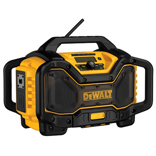 Factory Reconditioned Dewalt DCR025R Cordless Lithium-Ion Bluetooth Radio & Charger (Tool Only)