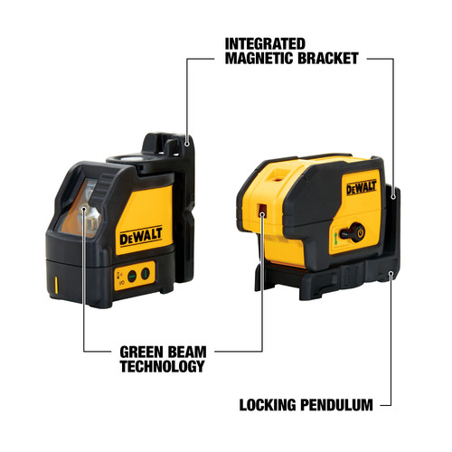Dewalt Green Beam Line and Spot Laser - DW0883CG