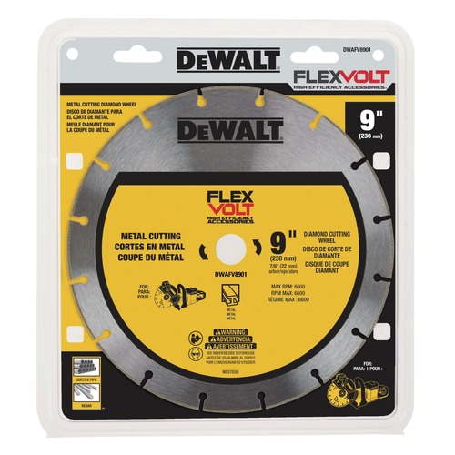 Dewalt 9 in. FLEXVOLT Metal Cutting Diamond Wheel - DWAFV8901