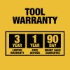 Dewalt 20V MAX Brushed Lithium-Ion 22 in. Cordless Hedge Trimmer Kit (5 Ah) - DCHT820P1