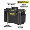 Dewalt DWST08400 21-3/4 in. x 14-3/4 in. x 16-1/4 in. ToughSystem 2.0 Tool Box - X-Large, Black