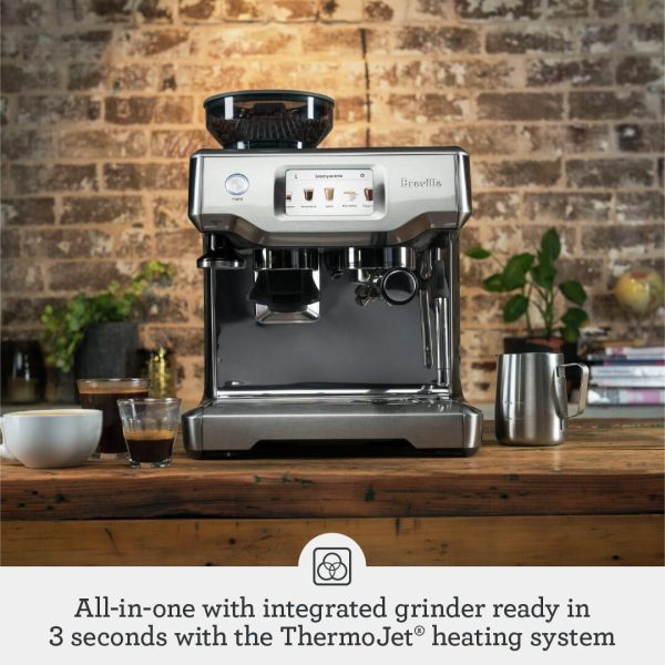 Breville Barista Touch Espresso Machine BES880BSS, Brushed Stainless Steel - Image 3