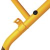 Dewalt DWX726 25 in. x 60 in. x 32.5 in. Heavy-Duty Rolling Miter Saw Stand - Yellow/Black