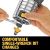 Dewalt 110V 7 Amp 1-1/4 HP Variable Speed Max Torque Corded Compact Router - DWP611