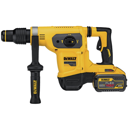 Dewalt 60V MAX Brushless Lithium-Ion Cordless 1-9/16 in. SDS MAX Combination Rotary Hammer Kit (9 Ah) - DCH481X2