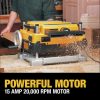 Dewalt DW735 120V 15 Amp 13 in. Corded Three Knife Two Speed Thickness Planer