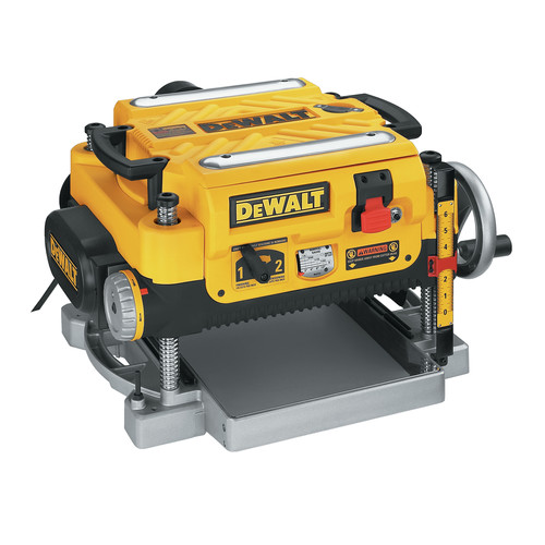 Dewalt DW735 120V 15 Amp 13 in. Corded Three Knife Two Speed Thickness Planer