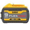 Dewalt 60V MAX FLEXVOLT Brushless Lithium-Ion 17 in. Cordless Attachment Capable String Trimmer and Blower Combo Kit (9 Ah) - DCKO266X1