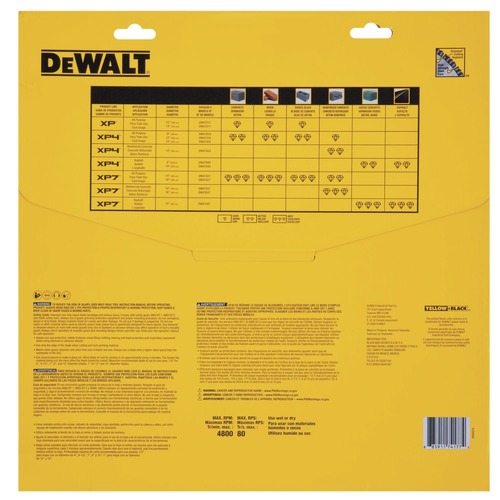 Dewalt 16 in. XP7 All-Purpose Segmented Diamond Blade - DW47627