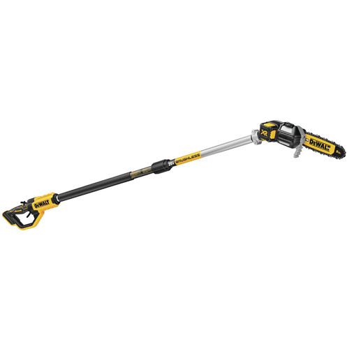 Dewalt 20V MAX XR Brushless Lithium-Ion Cordless Pole Saw and Pole Hedge Trimmer Head with 20V MAX Compatibility Bundle (Tool Only) - DCPS620B-DCPH820BH