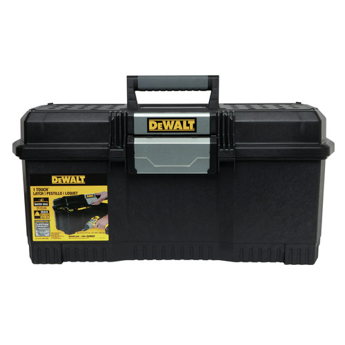 Dewalt DWST24082 11-1/3 in. x 24 in. x 11-1/3 in. One Touch Tool Box - Black