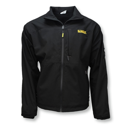 Dewalt Structured Soft Shell Heated Jacket Kit - XL, Black - DCHJ090BD1-XL