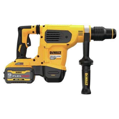Dewalt 60V MAX Brushless Lithium-Ion Cordless 1-9/16 in. SDS MAX Combination Rotary Hammer Kit (9 Ah) - DCH481X2