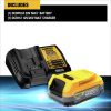 Dewalt DCBP034C 20V MAX POWERSTACK Compact Lithium-Ion Battery and Charger Starter Kit (1.7 Ah)