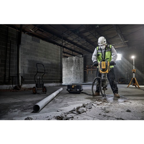 Dewalt 60V Brushless Lithium-Ion 41 lbs. 1-1/8 in. Cordless Hex Breaker Hammer Kit with 2 FLEXVOLT Batteries (15 Ah) - DCH966Z2