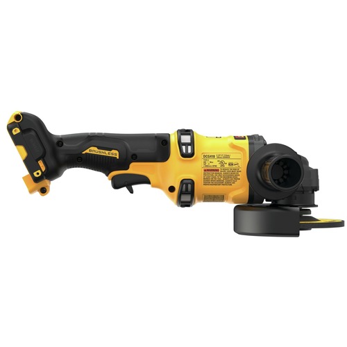 Factory Reconditioned Dewalt FLEXVOLT 60V MAX Brushless Lithium-Ion 4-1/2 in. - 6 in. Cordless Grinder with Kickback Brake (Tool Only) - DCG418BR