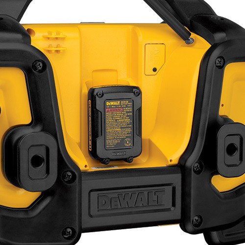 Factory Reconditioned Dewalt DCR025R Cordless Lithium-Ion Bluetooth Radio & Charger (Tool Only)