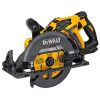 Dewalt 60V MAX FLEXVOLT 7-1/4 in. Cordless Worm Drive Style Saw Kit with Electric Brake & (1) 9Ah Battery and Charger - DCS577X1