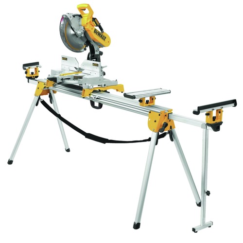 Factory Reconditioned Dewalt 9 in. x 150 in. x 32 in. Heavy-Duty Miter Saw Stand - Silver - DWX723R