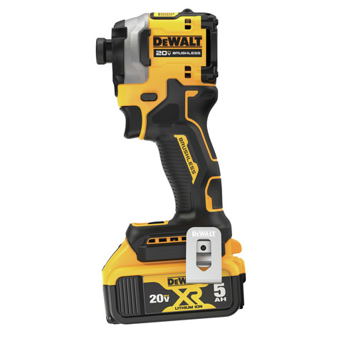 Dewalt DCF850P1 ATOMIC 20V MAX Brushless Lithium-Ion 1/4 in. Cordless 3-Speed Impact Driver Kit (5 Ah)