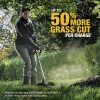 Factory Reconditioned Dewalt 60V MAX Brushless Lithium-Ion 17 in. Cordless String Trimmer (Tool Only) - DCST972BR