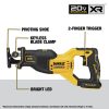 Factory Reconditioned Dewalt 20V MAX Lithium-Ion Cordless 4-Tool Combo Kit with 2 Batteries (1.7 Ah/5 Ah) - DCK449E1P1R