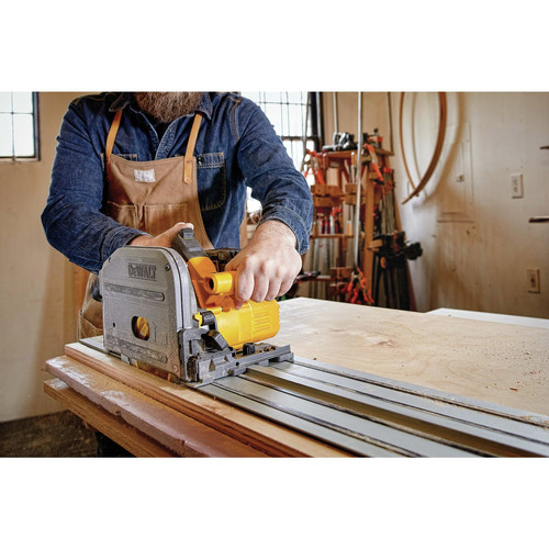 Dewalt DCS520T1 60V MAX FLEXVOLT Brushless 6-1/2 in. Cordless TrackSaw Kit with (1) 6Ah Battery and Charger