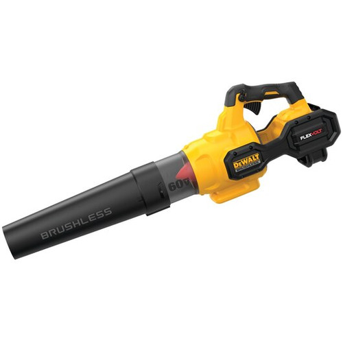 Dewalt 60V MAX FLEXVOLT Brushless Lithium-Ion 17 in. Cordless Attachment Capable String Trimmer and Blower Combo Kit (9 Ah) - DCKO266X1