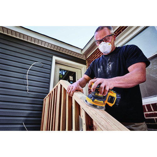 Factory Reconditioned Dewalt 20V MAX XR Brushless Variable-Speed Lithium-Ion 5 in. Random Orbital Sander (Tool Only) - DCW210BR