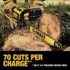 Dewalt DCCS670X1 60V MAX FLEXVOLT Brushless Lithium-Ion 16 in. Cordless Chainsaw Kit (3 Ah)