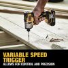 Dewalt 20V MAX Brushless Lithium-Ion 1/4 in. Cordless Impact Driver (Tool Only) - DCF840B