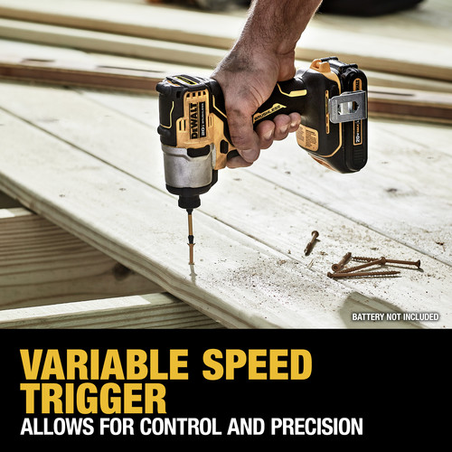 Dewalt 20V MAX Brushless Lithium-Ion 1/4 in. Cordless Impact Driver (Tool Only) - DCF840B