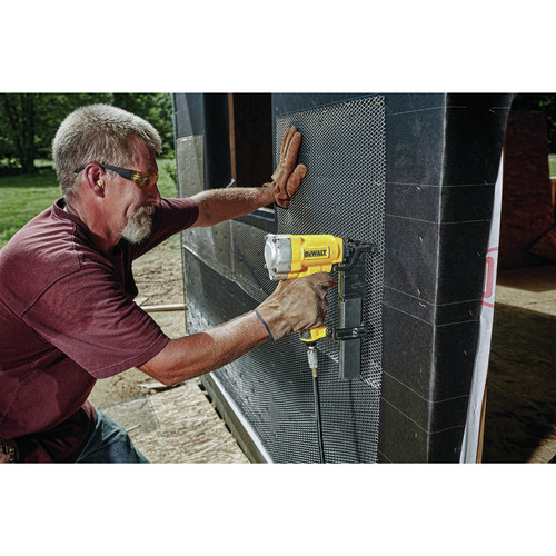 Factory Reconditioned Dewalt 16-Gauge Wide Crown Lathing Stapler - DW451S2R