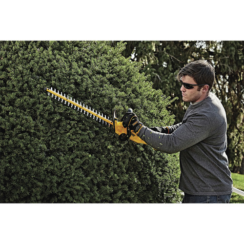 Dewalt 20V MAX Brushed Lithium-Ion 22 in. Cordless Hedge Trimmer Kit (5 Ah) - DCHT820P1