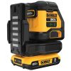 Dewalt 20V MAX Cordless Green Cross Line Laser Kit (2 Ah) - DCLE34021D1