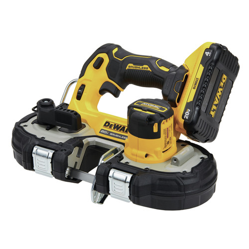 Dewalt ATOMIC 20V MAX Brushless Lithium-Ion 1-3/4 in. Cordless Band Saw Kit (4 Ah) - DCS377Q1