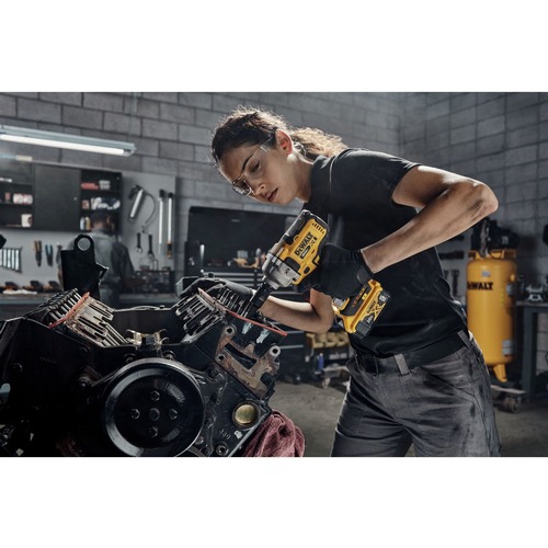 Factory Reconditioned Dewalt 20V MAX XR Brushless Lithium-Ion 1/2 in. Cordless Mid-Range Impact Wrench with Hog Ring Anvil (Tool Only) - DCF891BR
