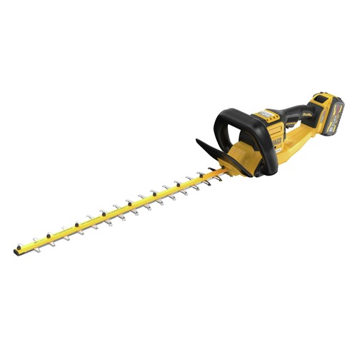 Dewalt 60V MAX Brushless Lithium-Ion 26 in. Cordless Hedge Trimmer Kit (2 Ah) - DCHT870T1