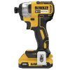 Dewalt 20V MAX XTREME Brushless Lithium-Ion 1/4 in. Cordless Impact Driver Drill Kit (2 Ah) - DCF787D1