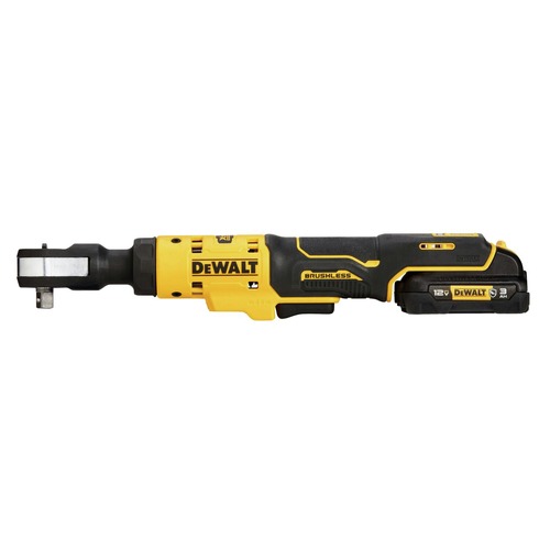 Dewalt 12V MAX XTREME Brushless Lithium-Ion 3/8 in. Cordless Ratchet Kit (3 Ah) - DCF503GG1