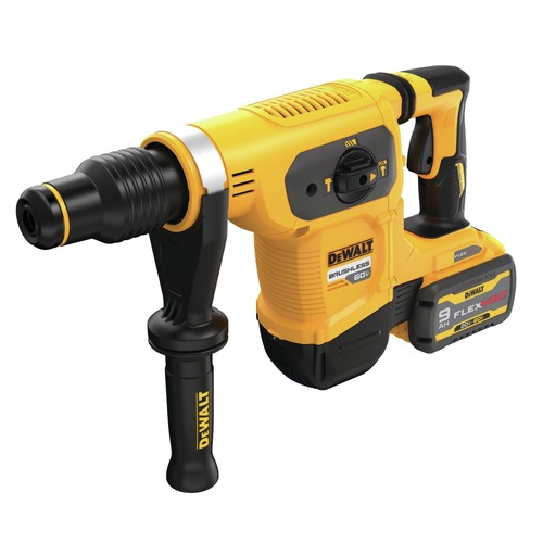 Dewalt 60V MAX Brushless Lithium-Ion Cordless 1-9/16 in. SDS MAX Combination Rotary Hammer Kit (9 Ah) - DCH481X2