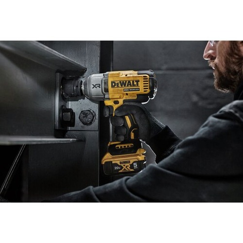 Dewalt 20V MAX XR Brushless Lithium-Ion 1/2 in. Cordless High Torque Impact Wrench with Hog Ring Anvil (Tool Only) - DCF900B