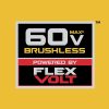 Factory Reconditioned Dewalt 60V MAX Brushless Lithium-Ion 17 in. Cordless String Trimmer (Tool Only) - DCST972BR