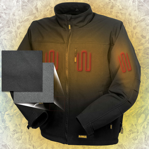 Dewalt DCHJ060ABB-S 20V MAX Li-Ion Soft Shell Heated Jacket (Jacket Only) - Small