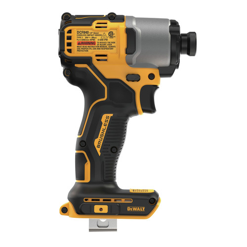 Dewalt 20V MAX Brushless Lithium-Ion 1/4 in. Cordless Impact Driver (Tool Only) - DCF840B